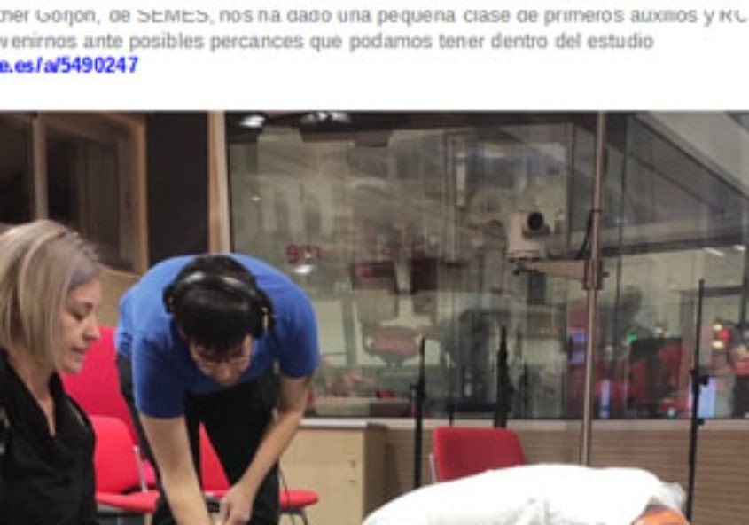 Primeros auxilios en "España a las tantas"