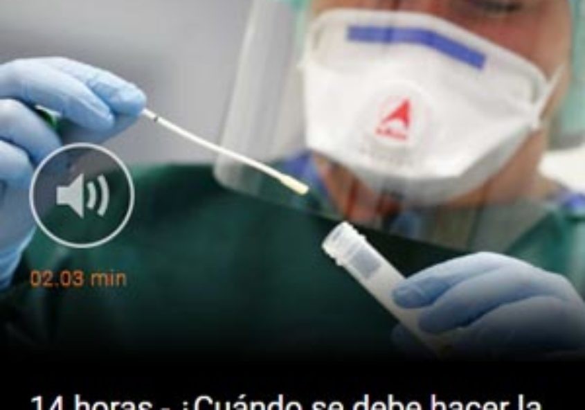 ¿Cuándo se debe hacer la prueba del coronavirus?