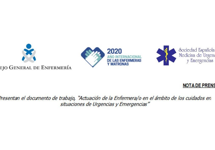 El Consejo General de Enfermería y SEMES piden que la formación de las enfermeras de urgencias y emergencias sea homogénea en toda España