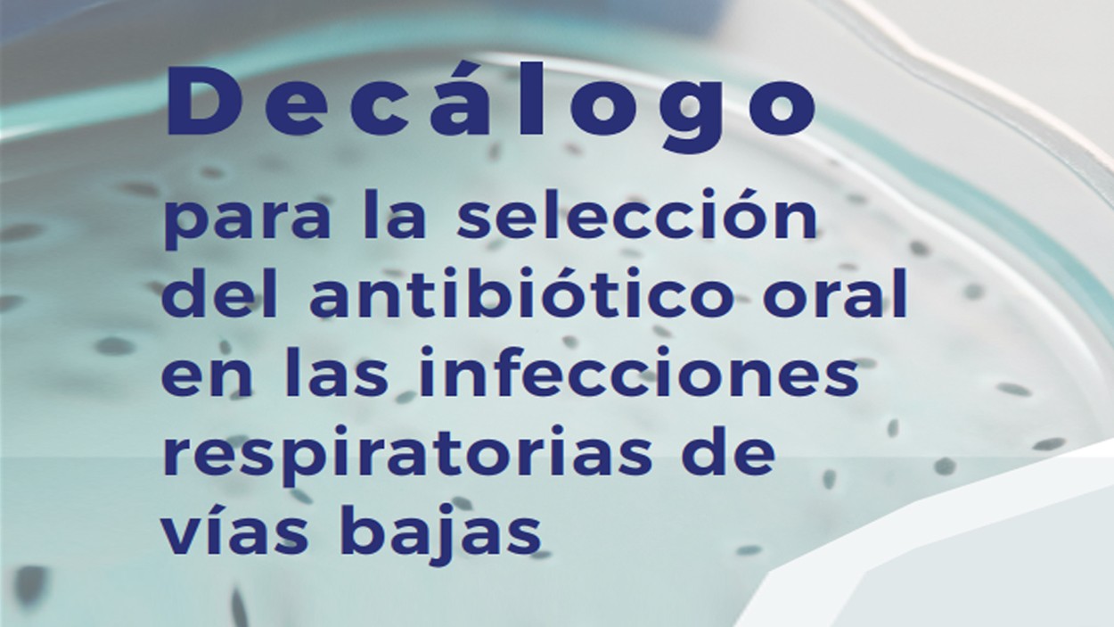 El Grupo de Infecciones en Urgencias de la Sociedad Española de Medicina de Urgencias y Emergencias presenta un Decálogo para ayudar a mejorar el uso de los antibióticos y evitar la resistencia a los mismos