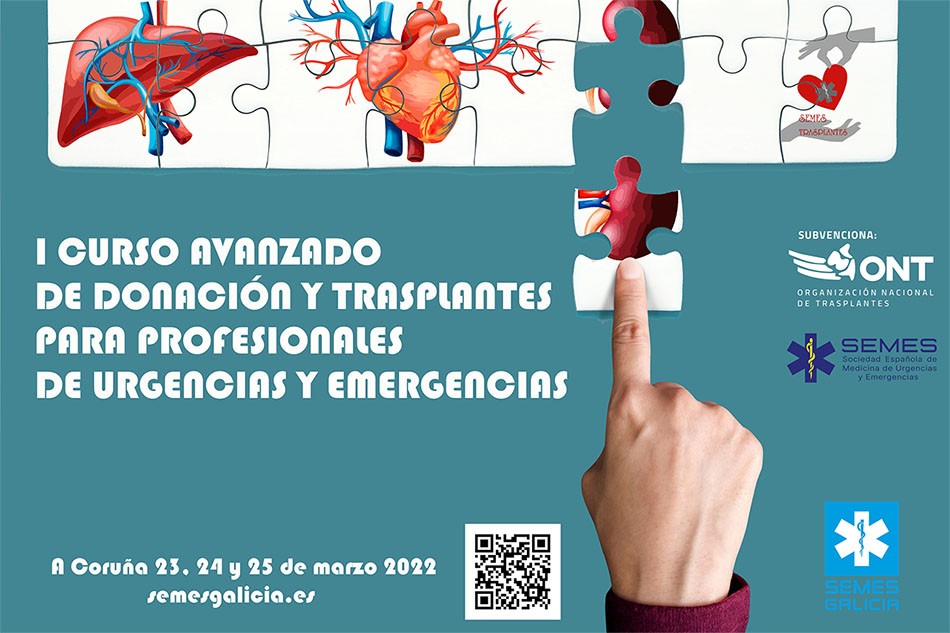 I Curso Avanzado de Donación y Trasplante para profesionales de Urgencias y Emergencias
