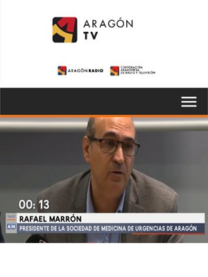 Rafa Marrón en Aragón Noticias 1