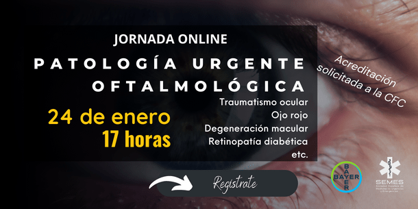 Jornada online sobre patología urgente oftalmológica