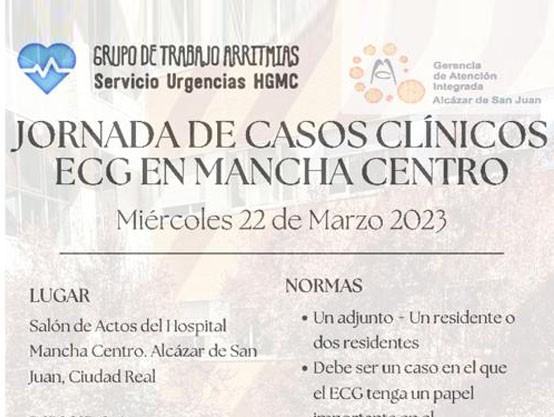 JORNADA DE CASOS CLÍNICOS ECG EN MANCHA CENTRO