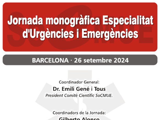Jornada monogràfica Especialitat d'Urgències i Emergències