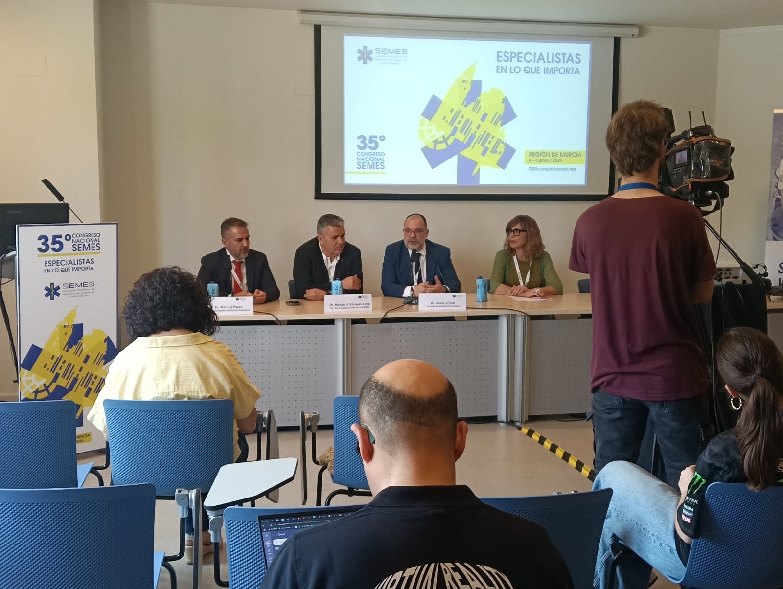 Primer año de la especialidad de Urgencias, la gestión de catástrofes, nuevas drogas y la innovación tecnológica, centrarán las actividades del #SEMES2025