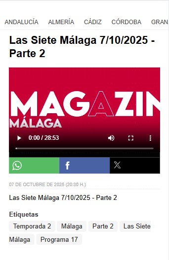 Ricardo Delgado en Las Siete Málaga