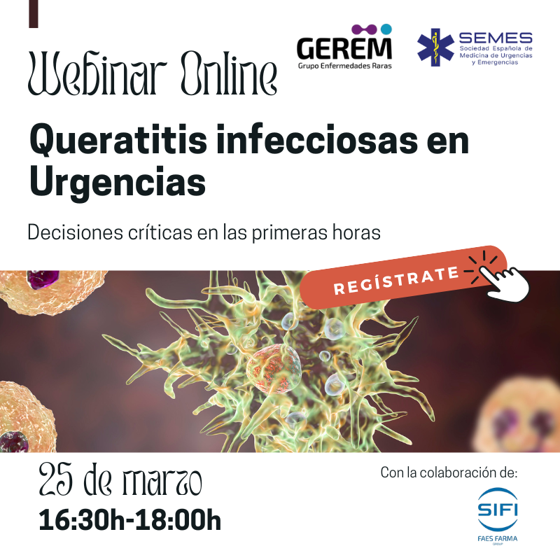 Webinar Queratitis infecciosas en Urgencias
