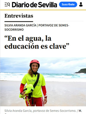 “En el agua, la educación es clave”