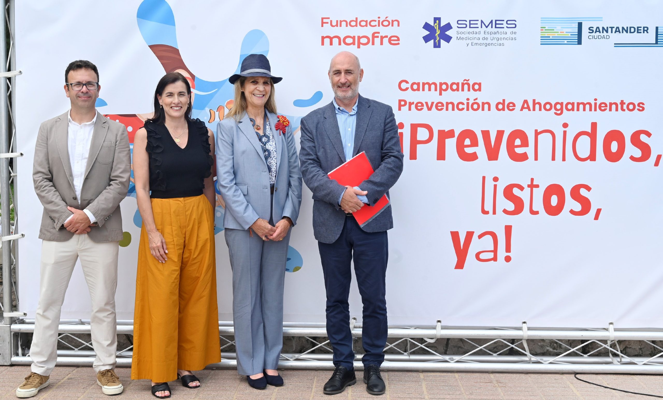 Fundación Mapfre, SEMES Socorrismo y el Ayuntamiento de Santander presentan una campaña de prevención de ahogamientos