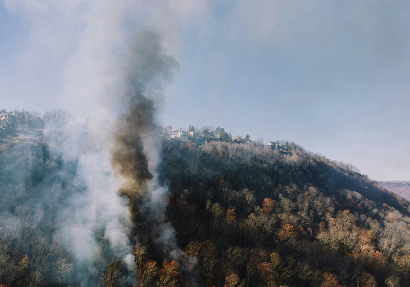 La exposición al humo, el principal factor de riesgo para la salud en los incendios