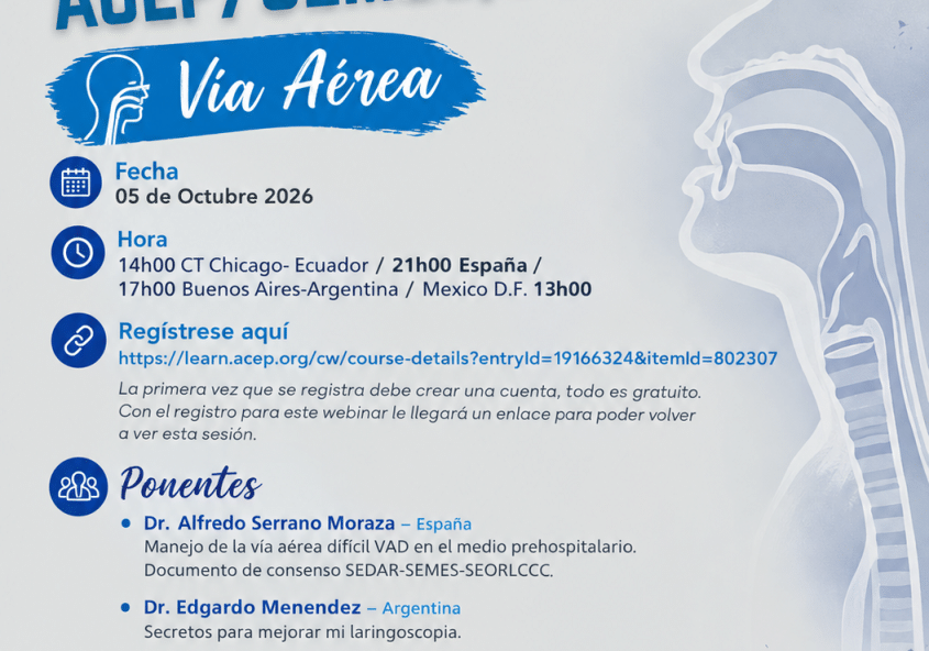 WEBINAR ACEP/SEMES/FLAME