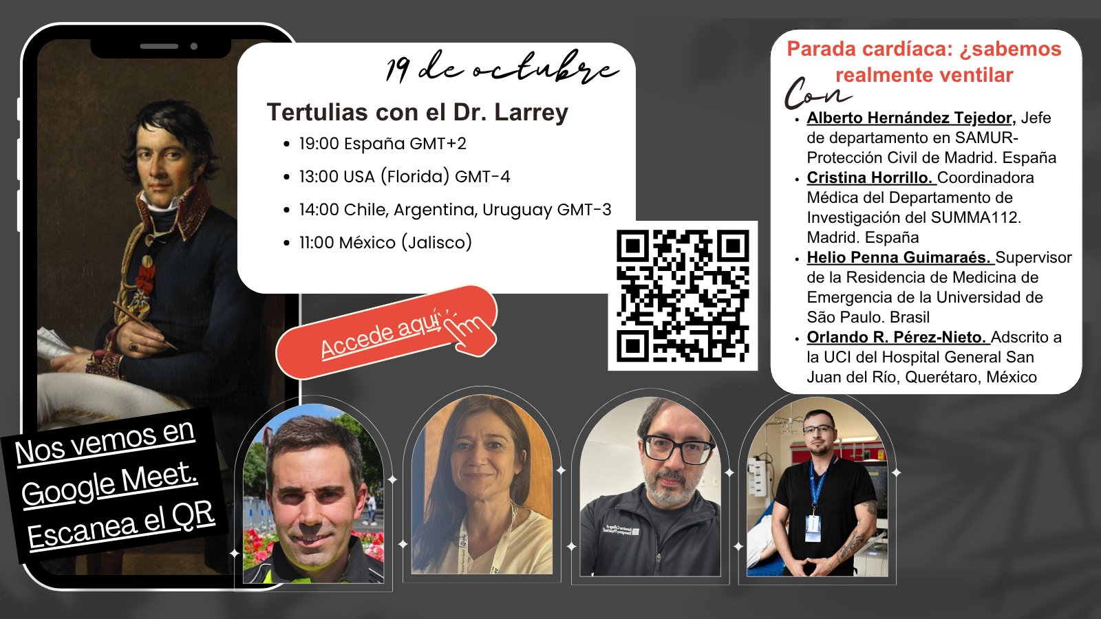 Tertulias del Dr. Larrey : Parada cardíaca: ¿sabemos realmente ventilar?