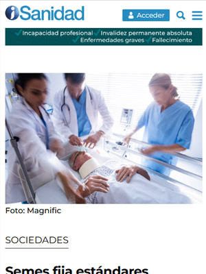 SEMES fija estándares comunes para acreditar áreas de urgencias en insuficiencia respiratoria aguda